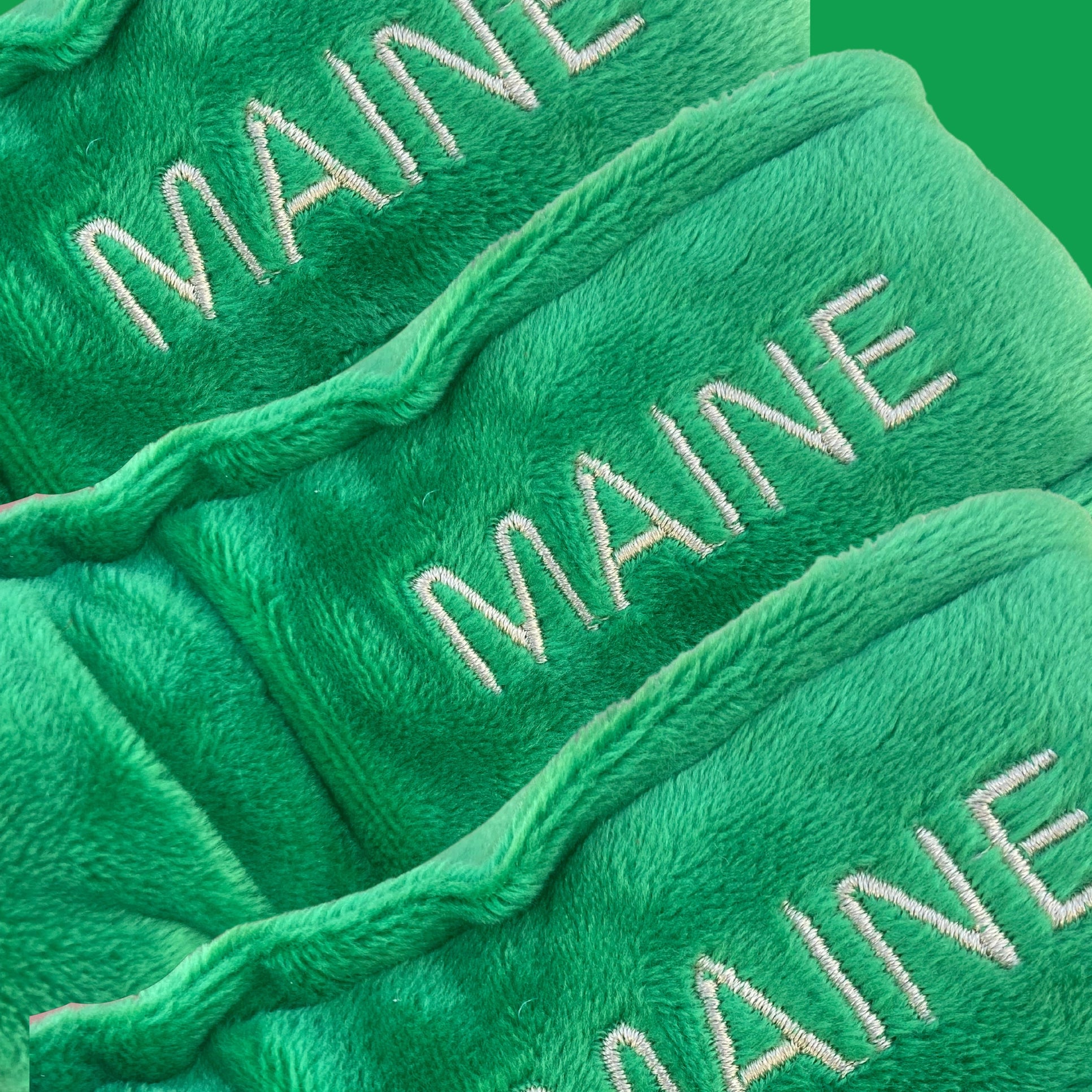 shows Maine embroidered