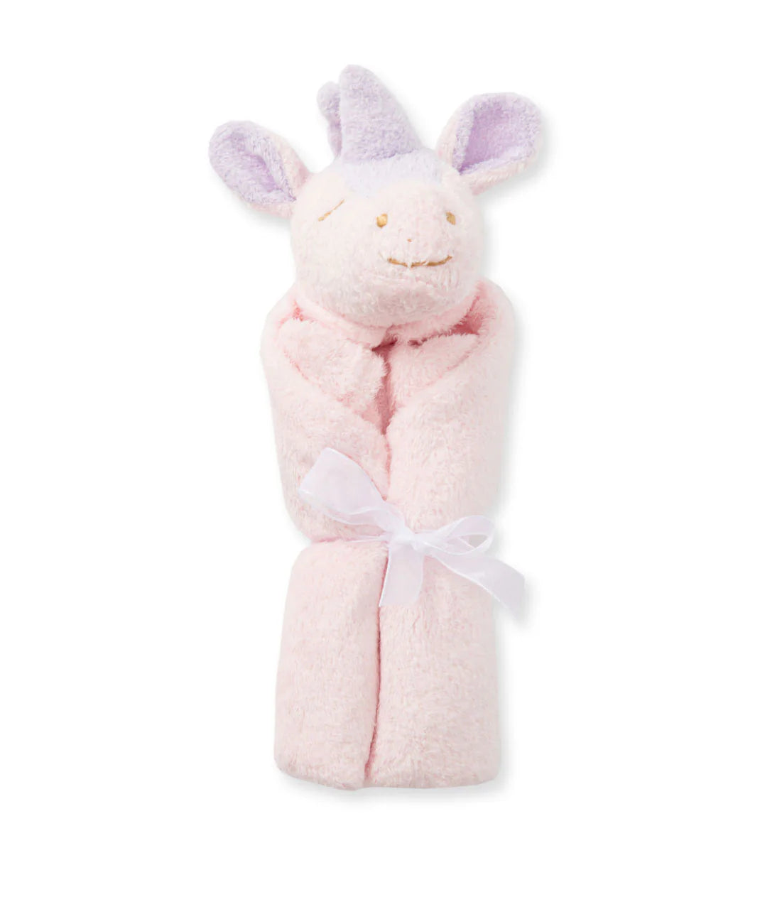 pink unicorn baby blanket