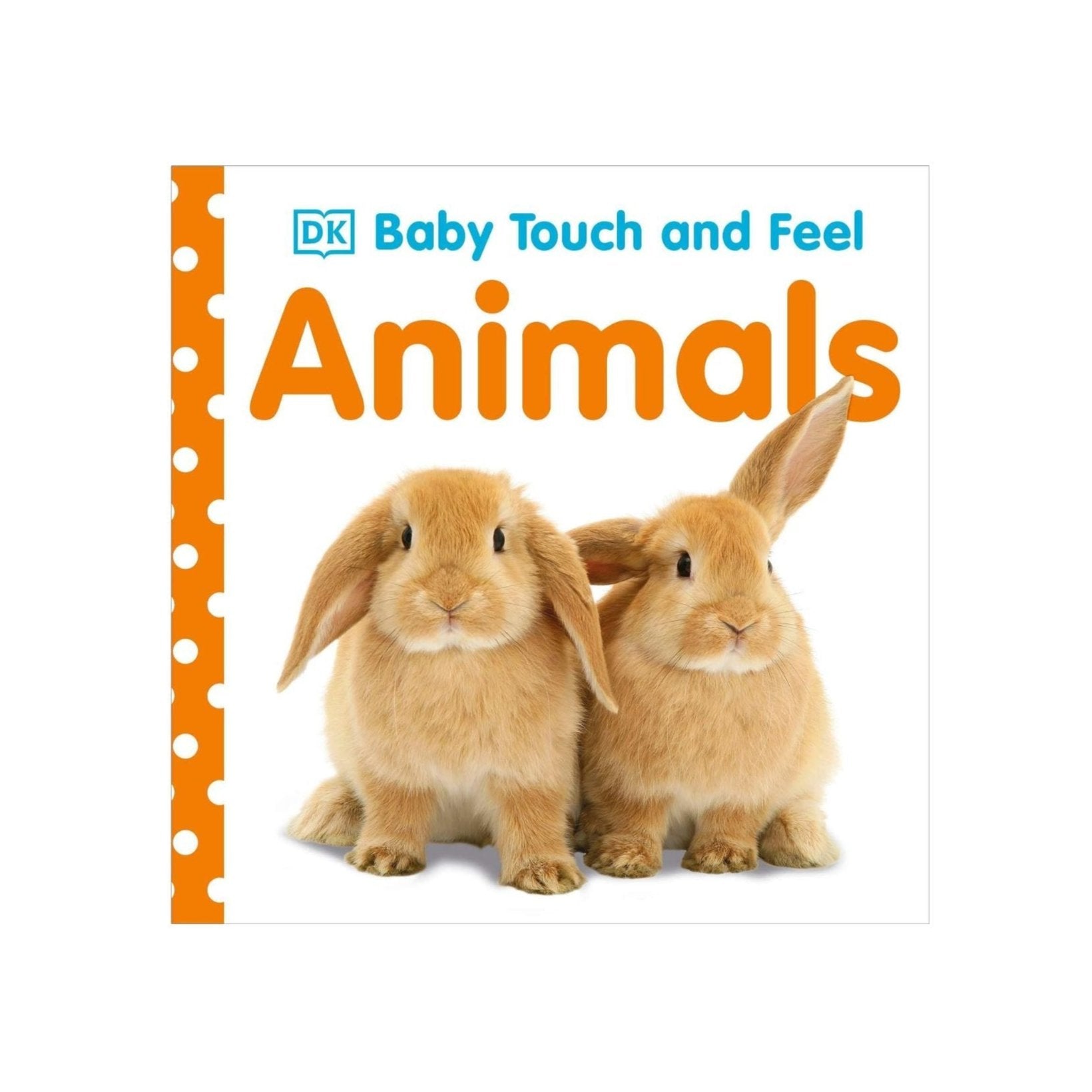 book cover shows two tan bunnies