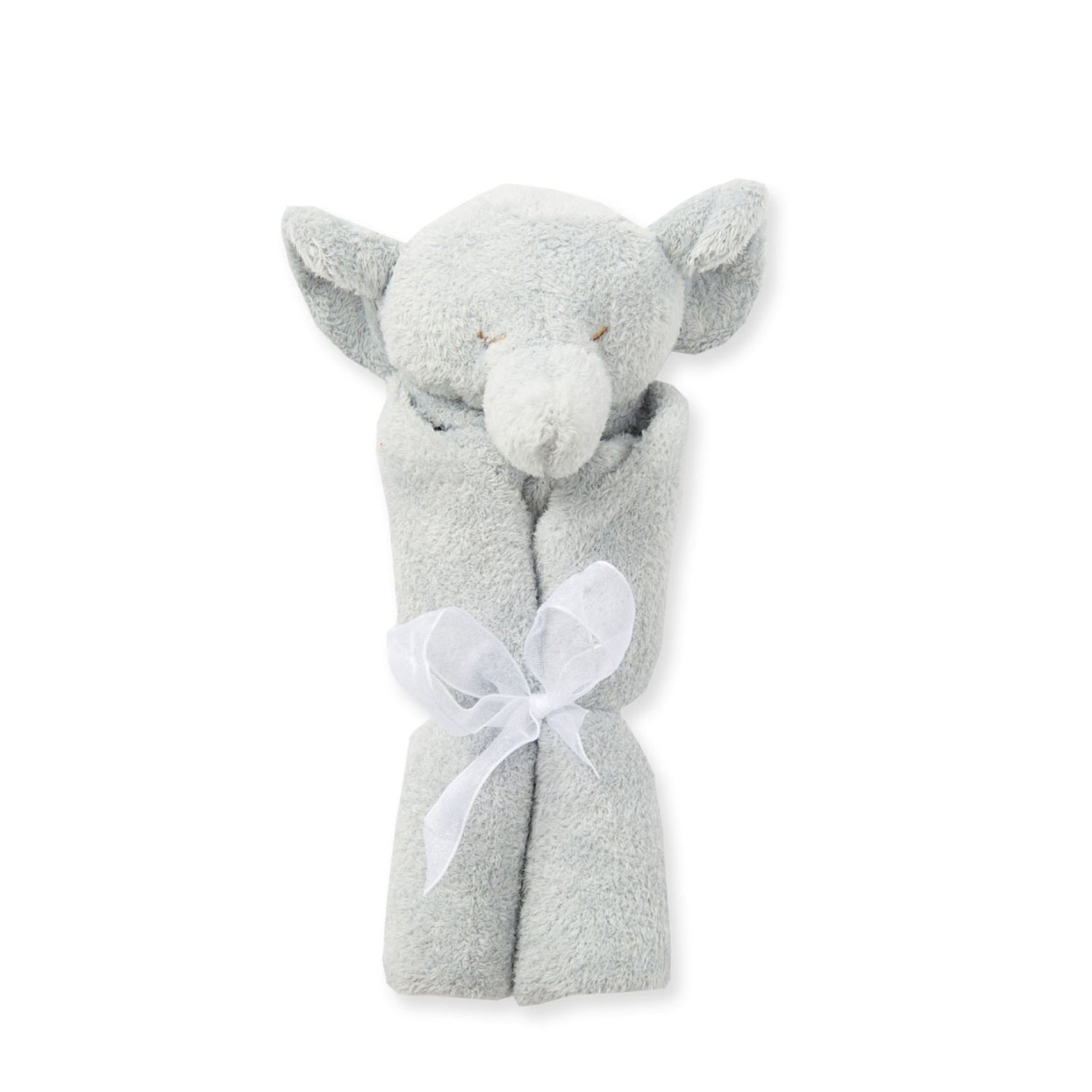 grey elephant lovie baby blanket