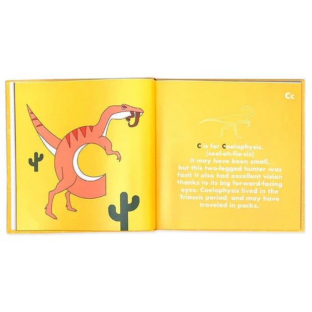 dinosaur alphabet kids book