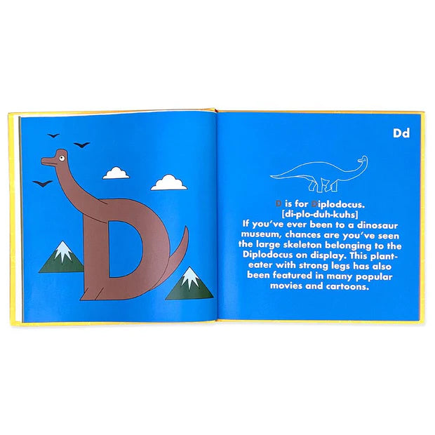 dinosaur alphabet kids book