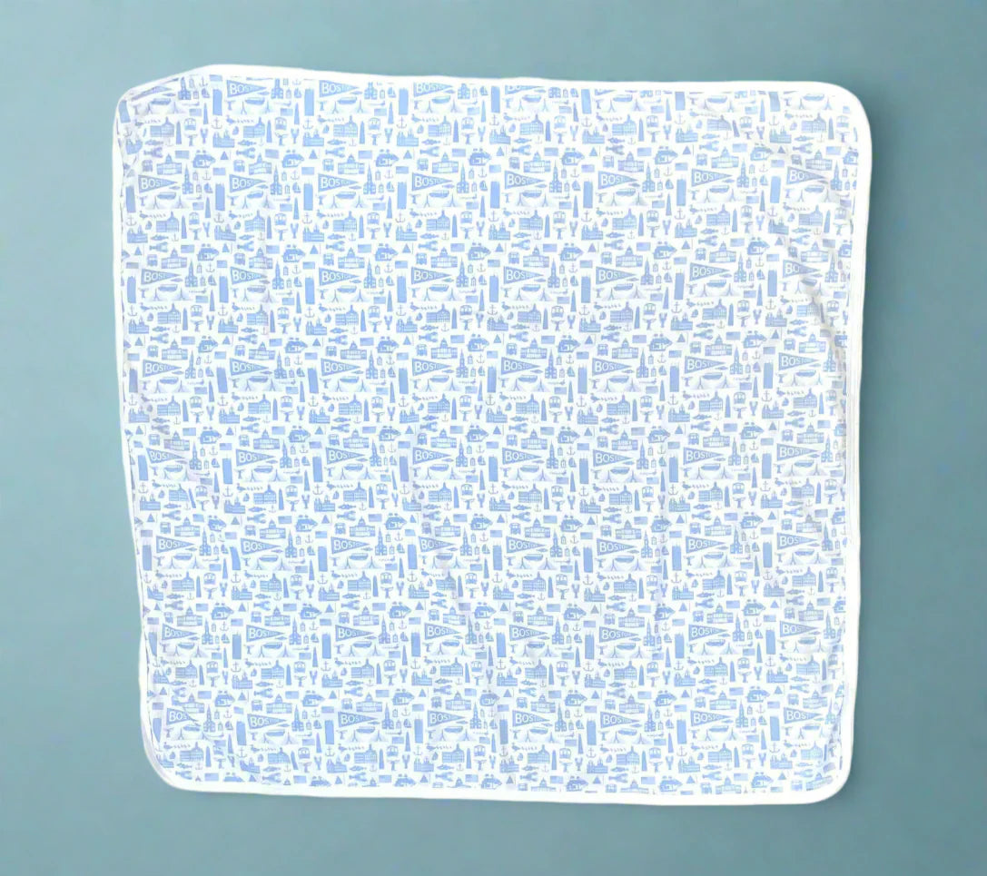blue boston blanket