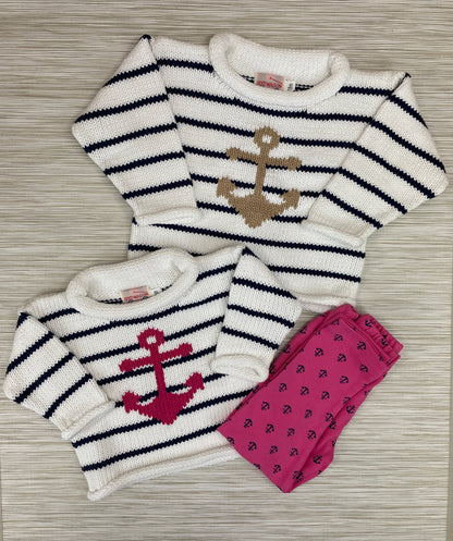 striped anchor sweaters