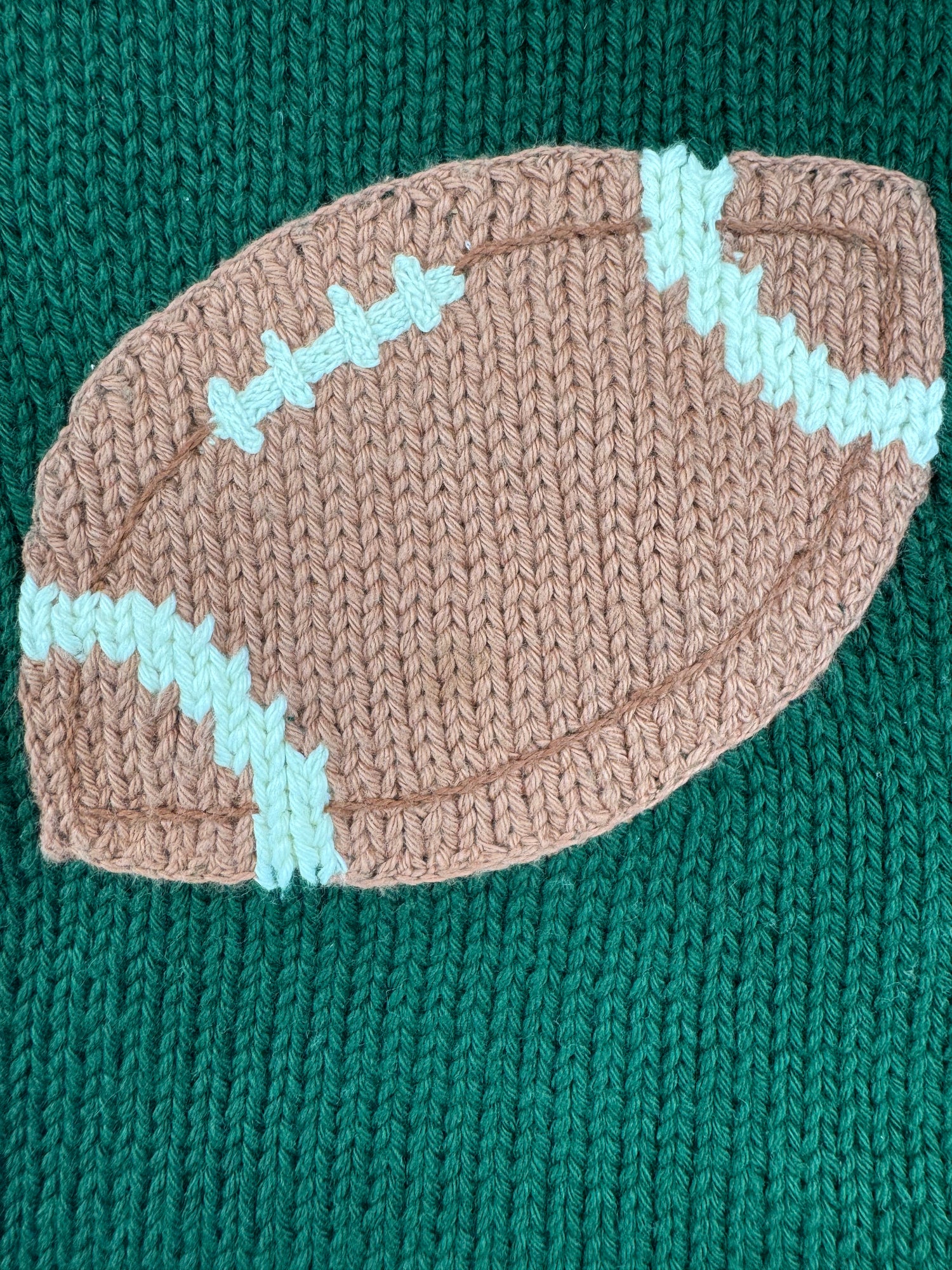 close up of knit