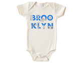 Brooklyn baby onesie