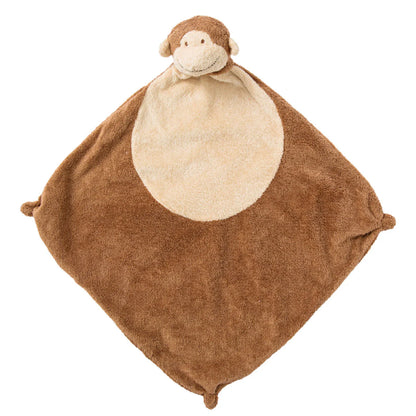 brown monkey baby blanket