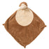 brown monkey baby blanket