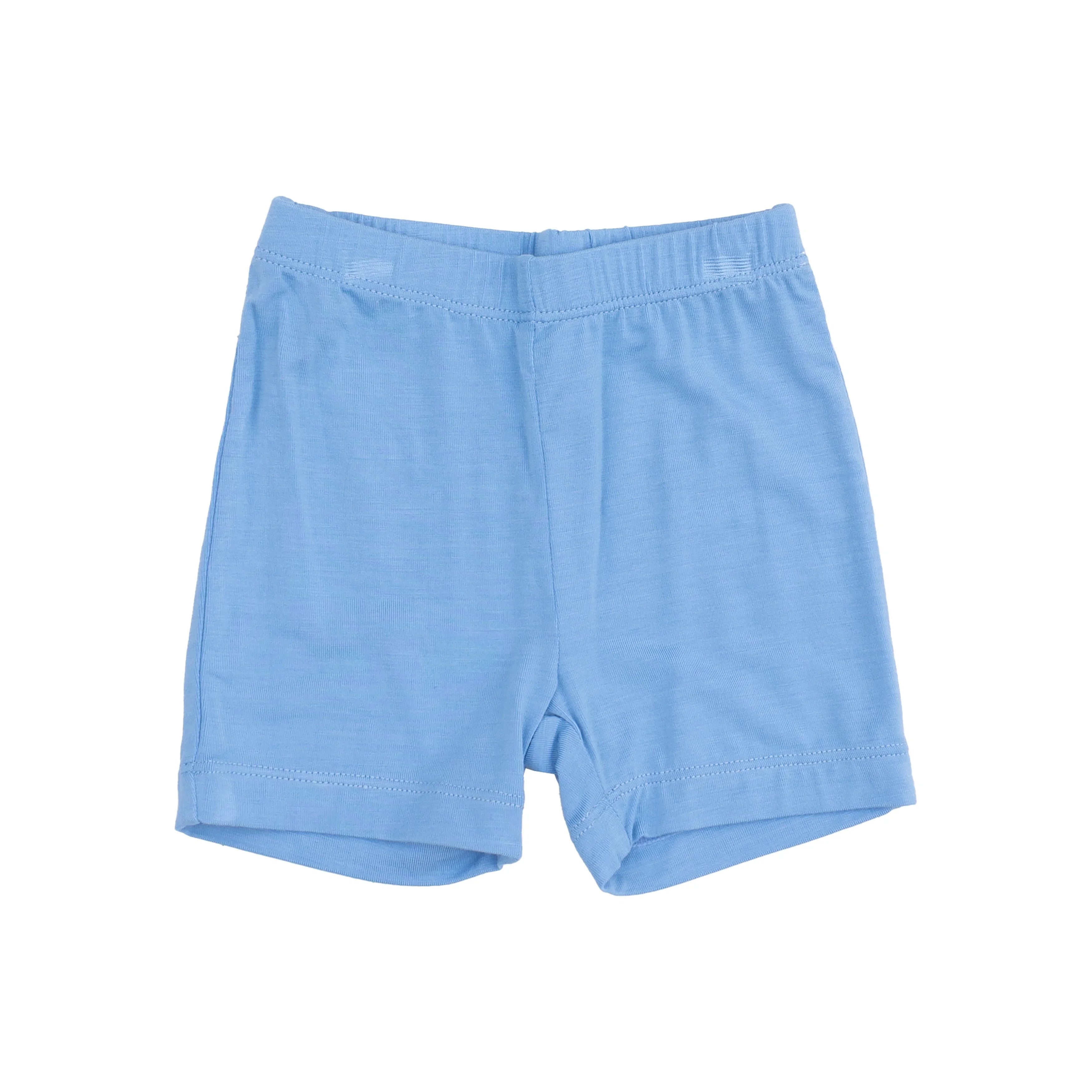 blue shorts