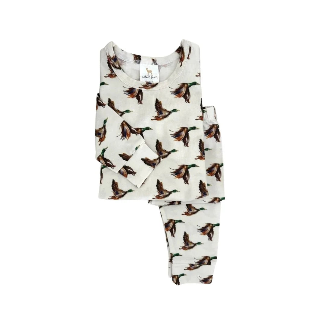 mallard duck kids pajamas