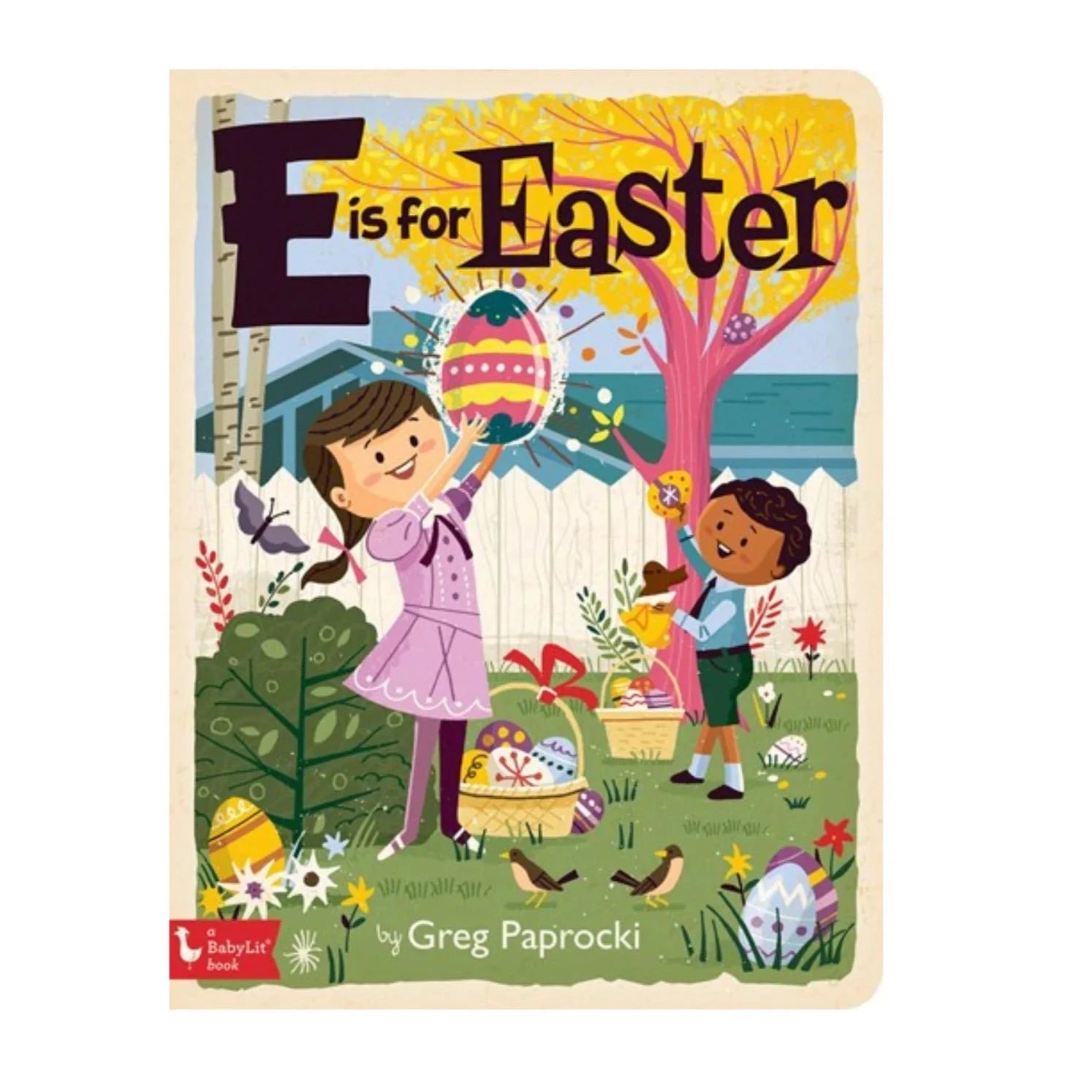 e is for easter book