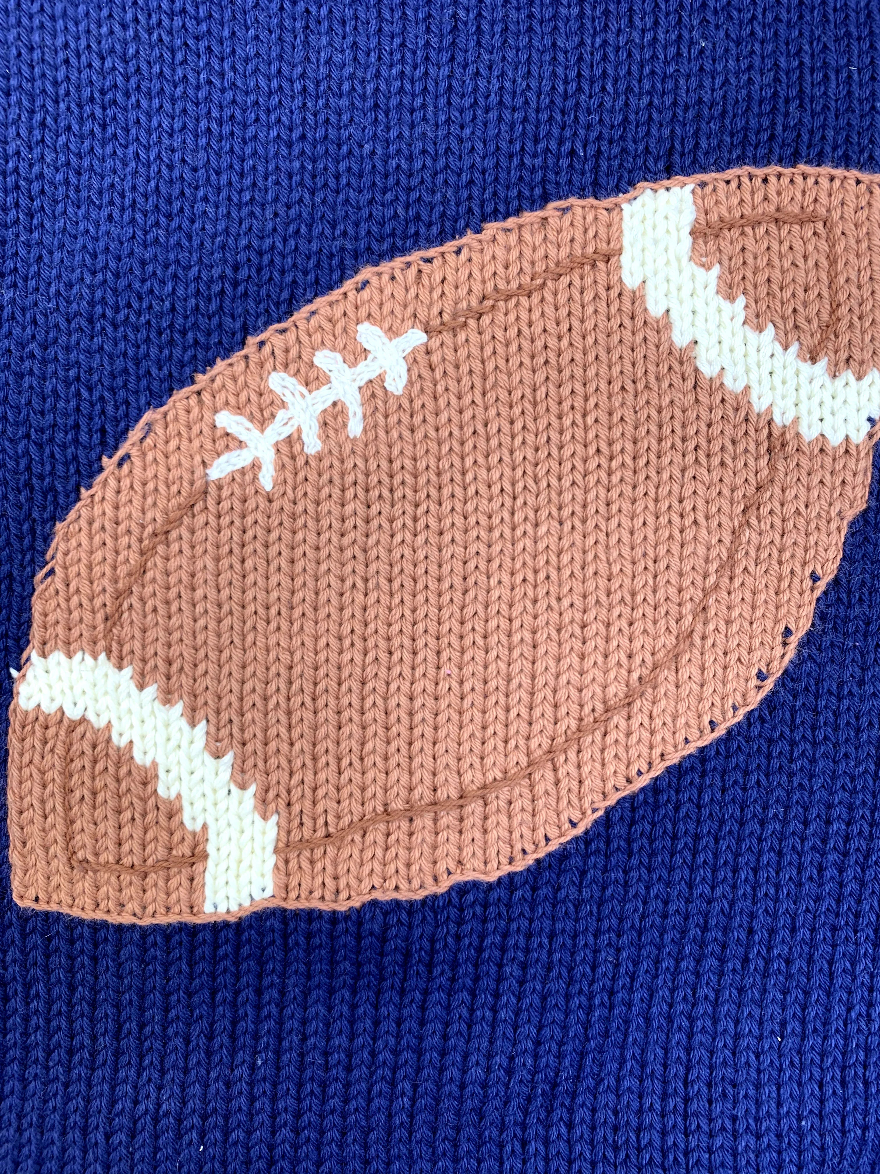 close up of football