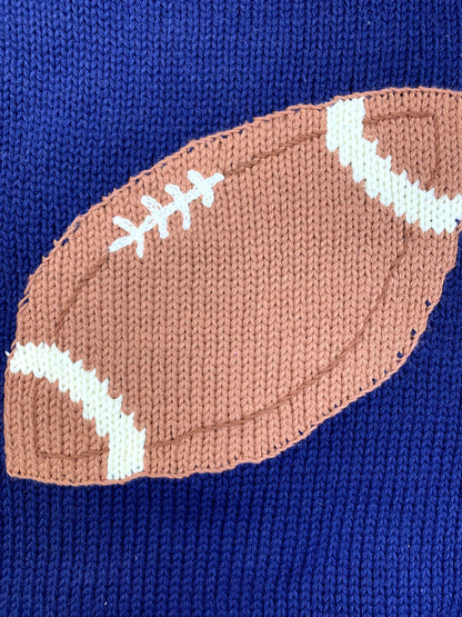 close up of football