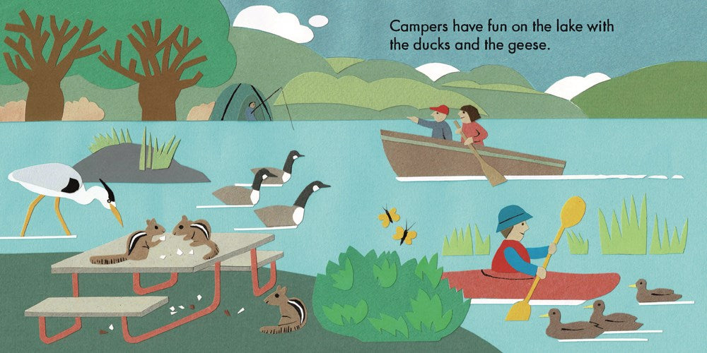 go camping kids book