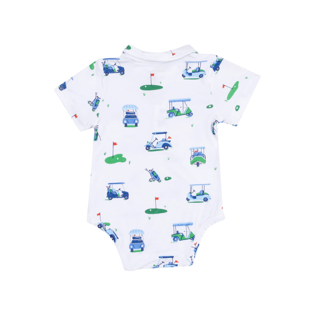 back of polo onesie