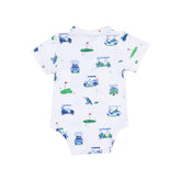 back of polo onesie