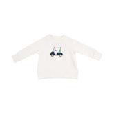 golf cart sweatshirt and shorts