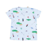 back of golf shirt