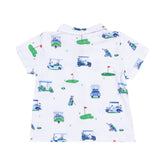 back of polo shirt