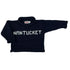 navy sweater with white NANTUCKET