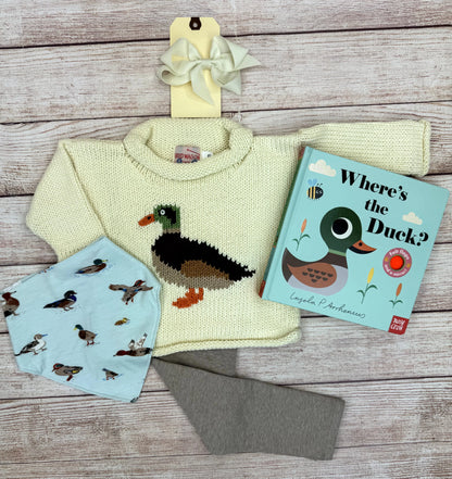 mallard duck sweater