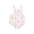 pink mermaids baby sunsuit outfit