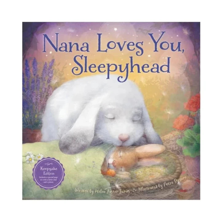 nana loves you sleepyhead board book for baby