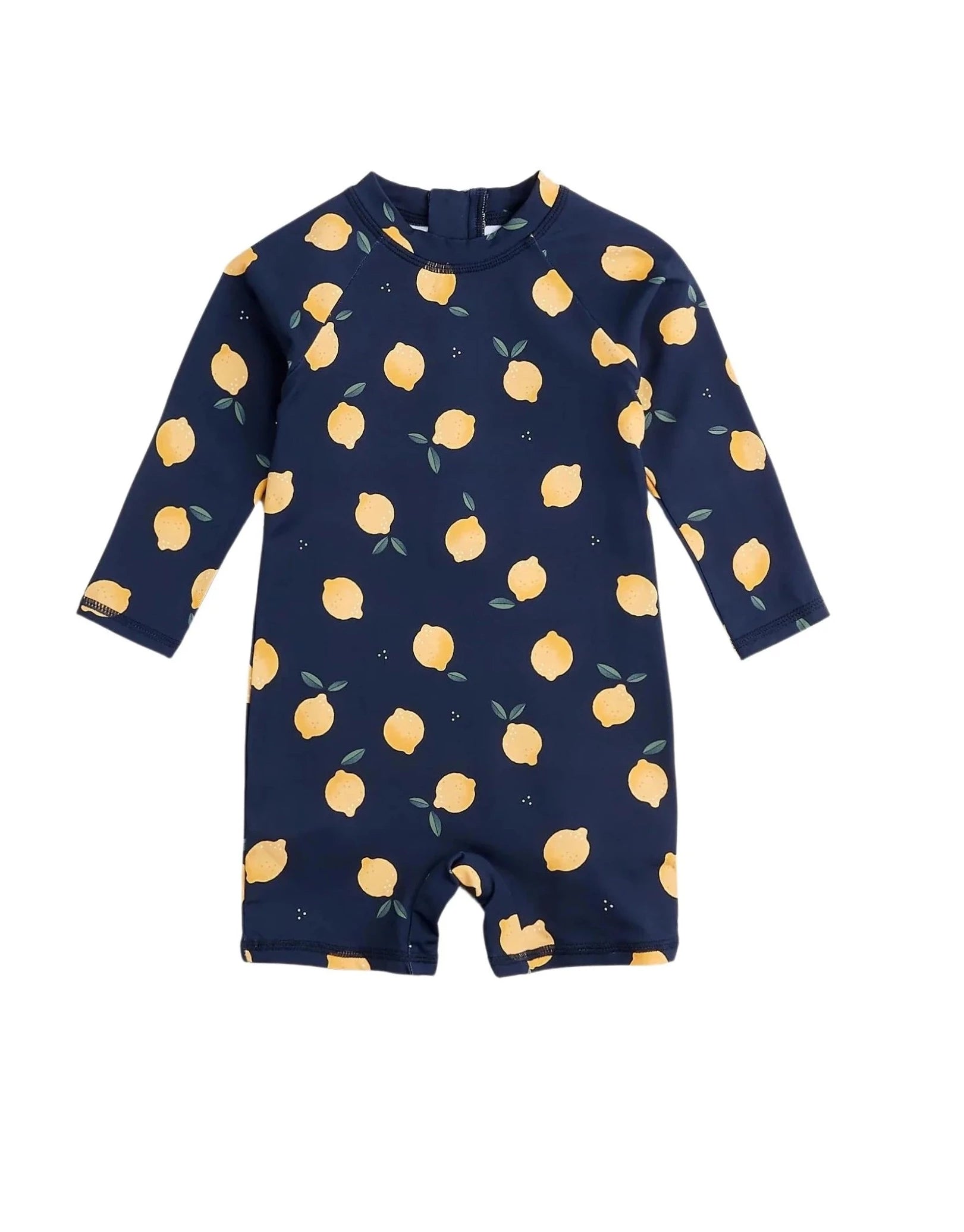 navy baby boy lemon swimsuit