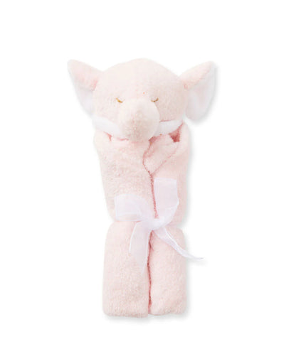 pink elephant baby blanket