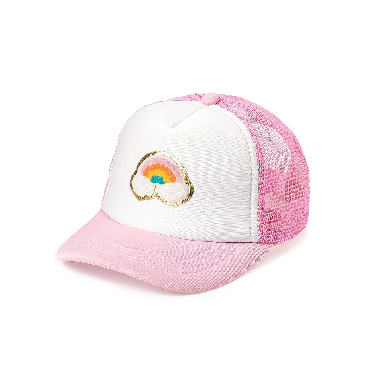 rainbow kids hat