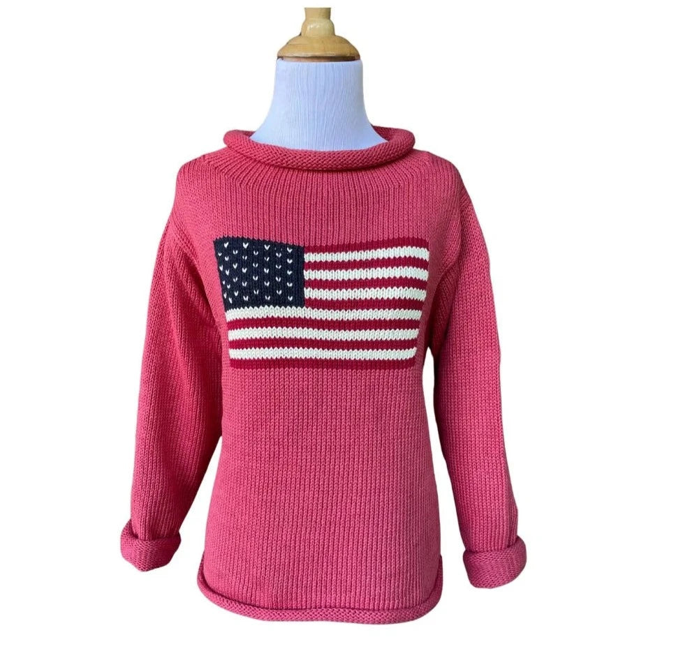 nantucket-red-american-flag sweater