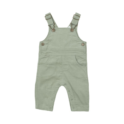 sage green overalls

