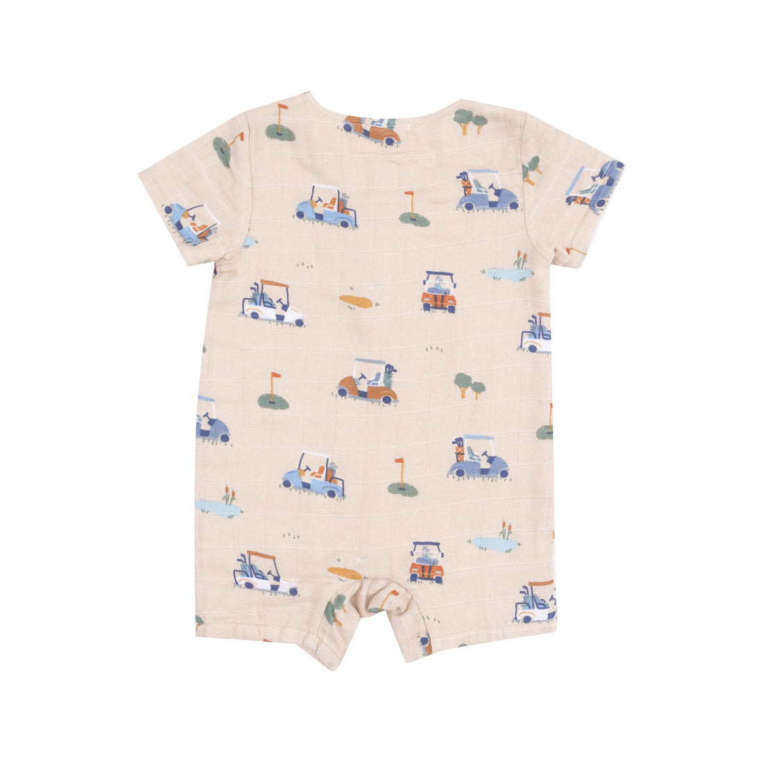 tan golf cart romper
