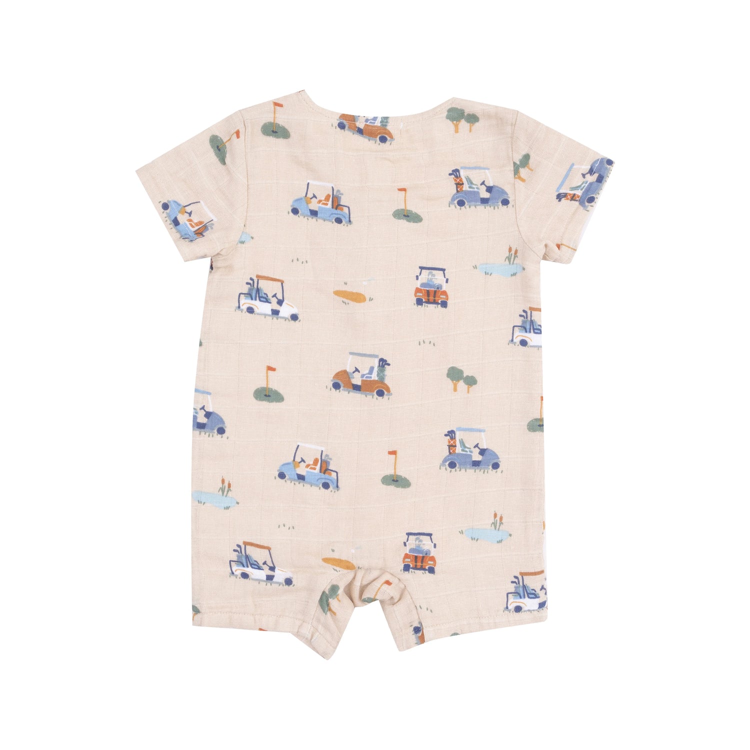 tan golf cart romper