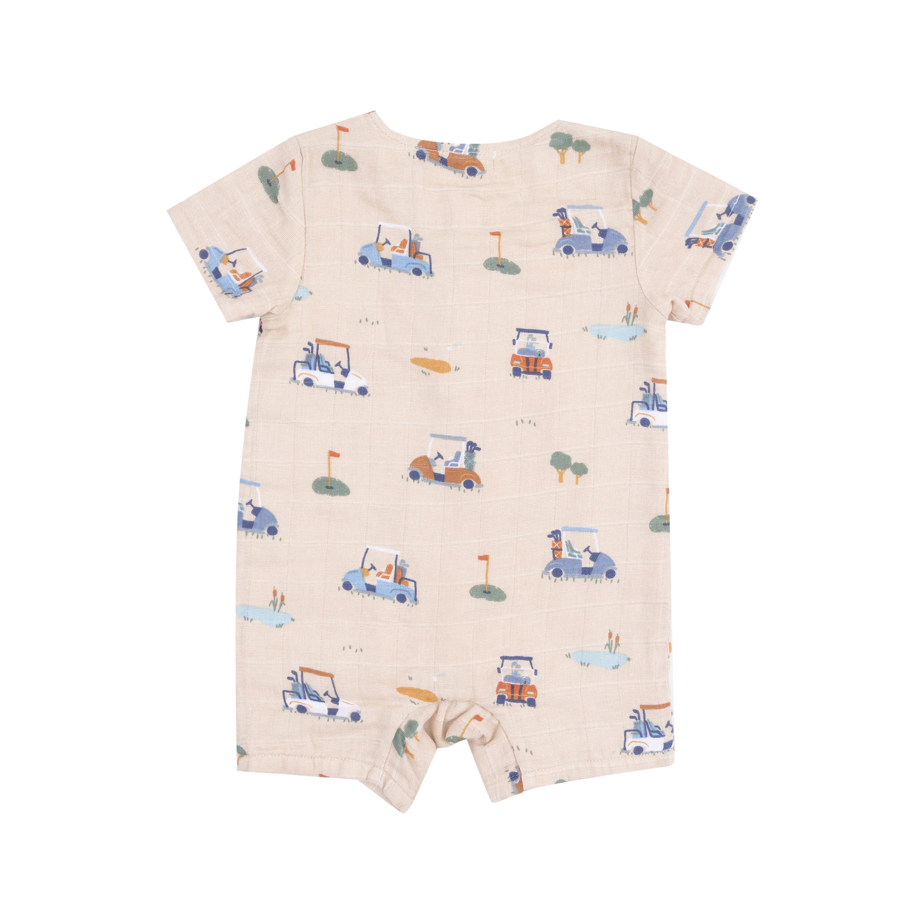 tan golf cart romper