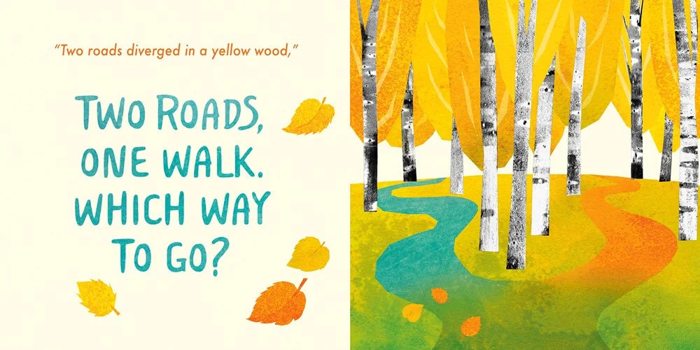 two roads robert frost children&