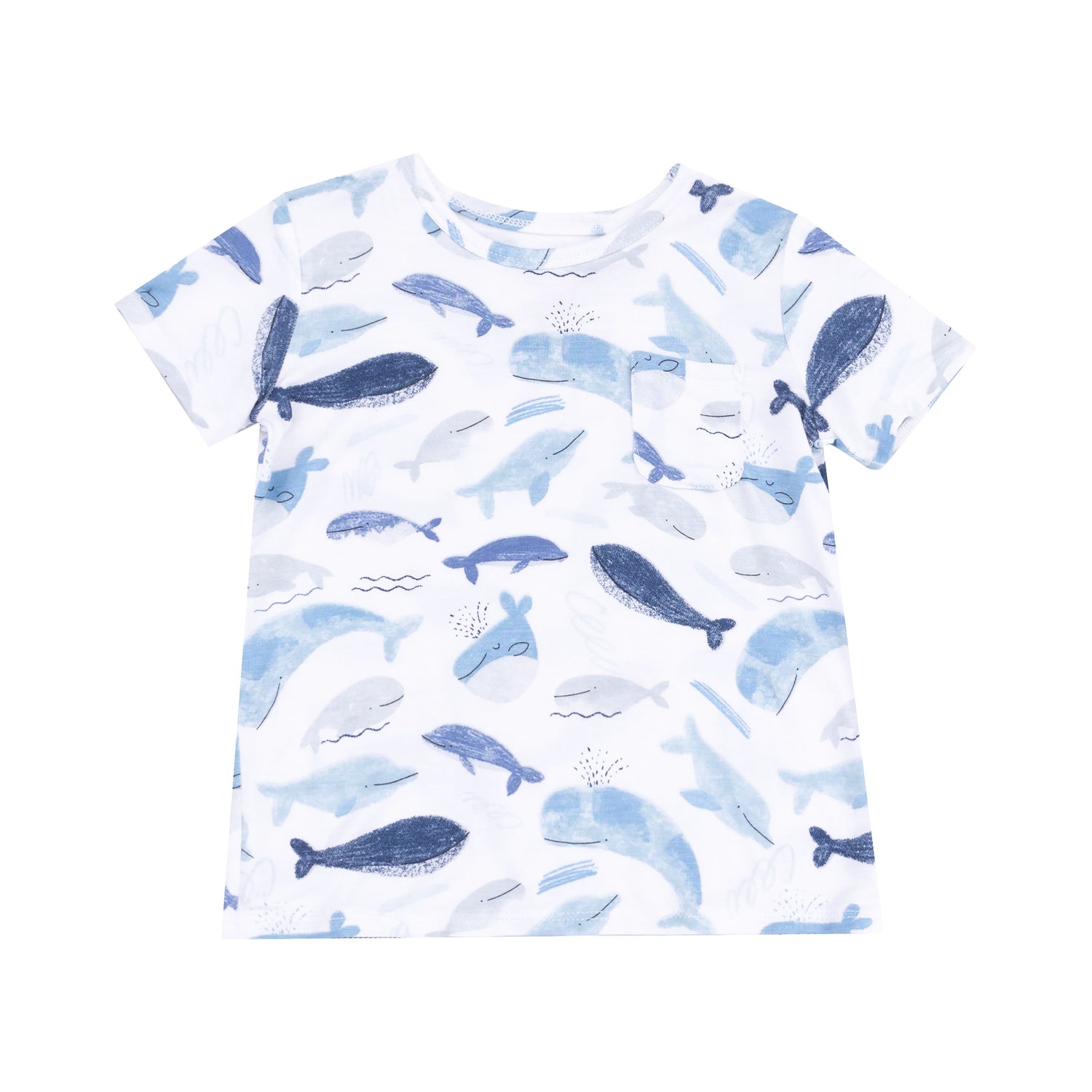 shirt with whales on it