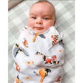 baby in swaddle