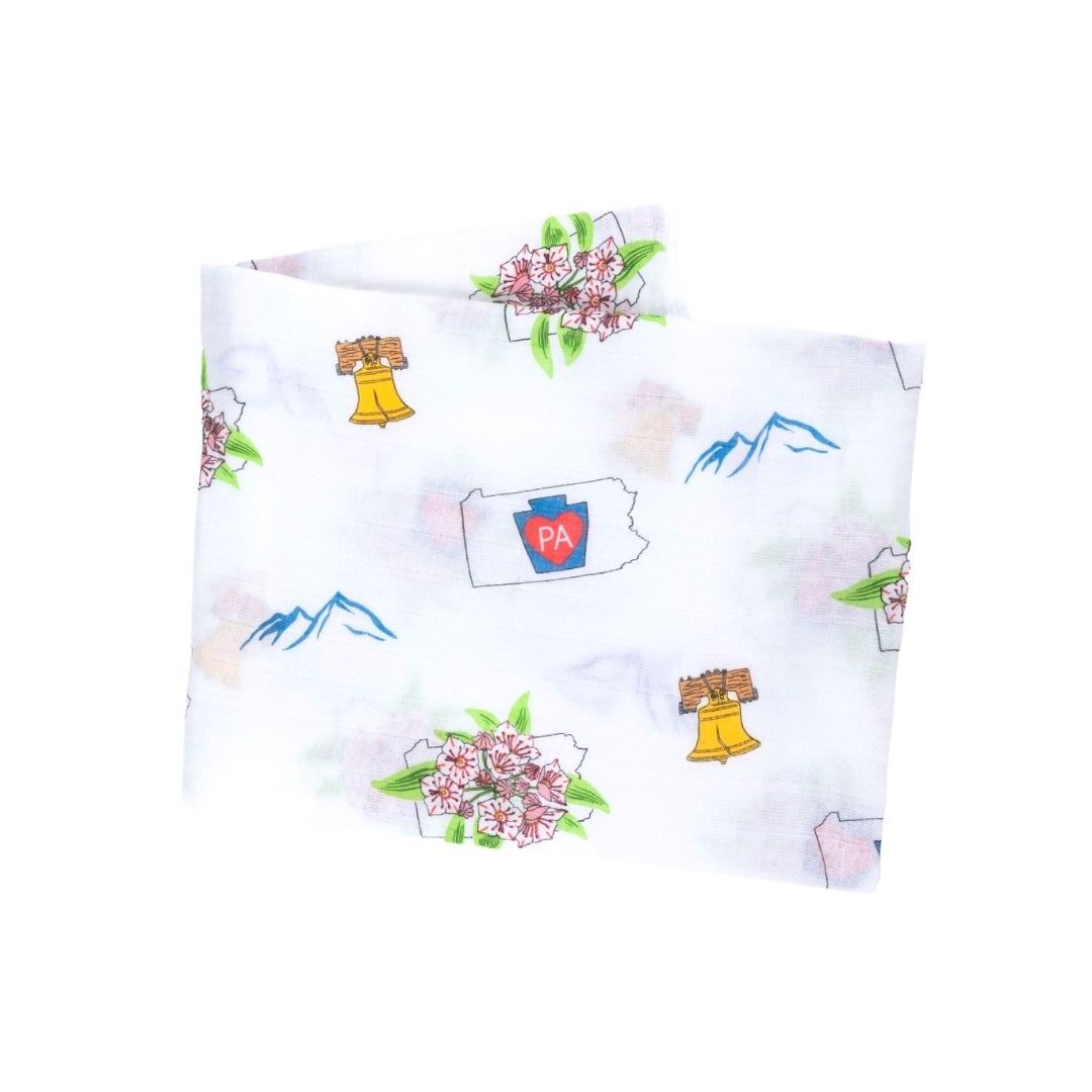 swaddle blanket folded