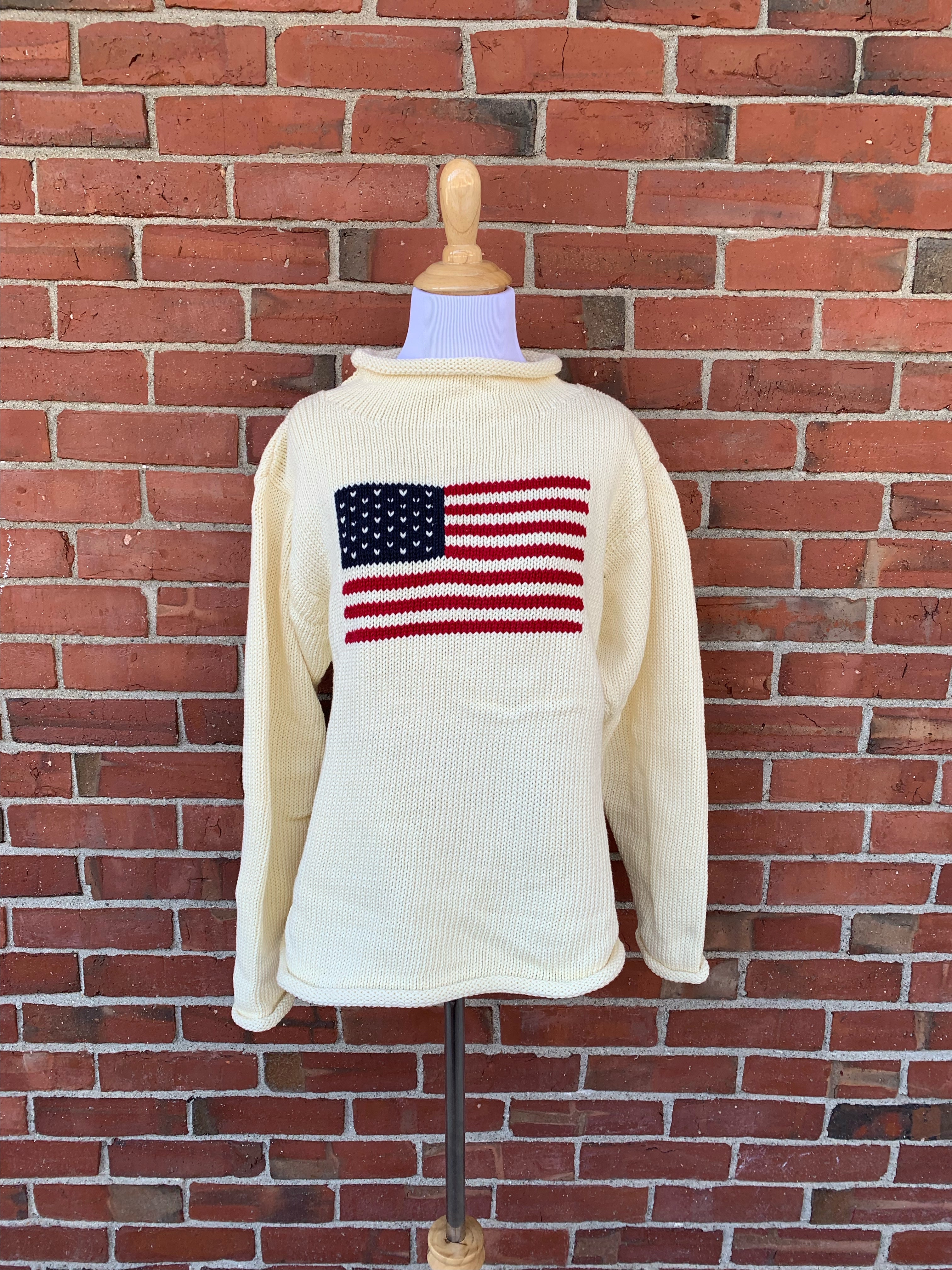 sweater with brick wall background