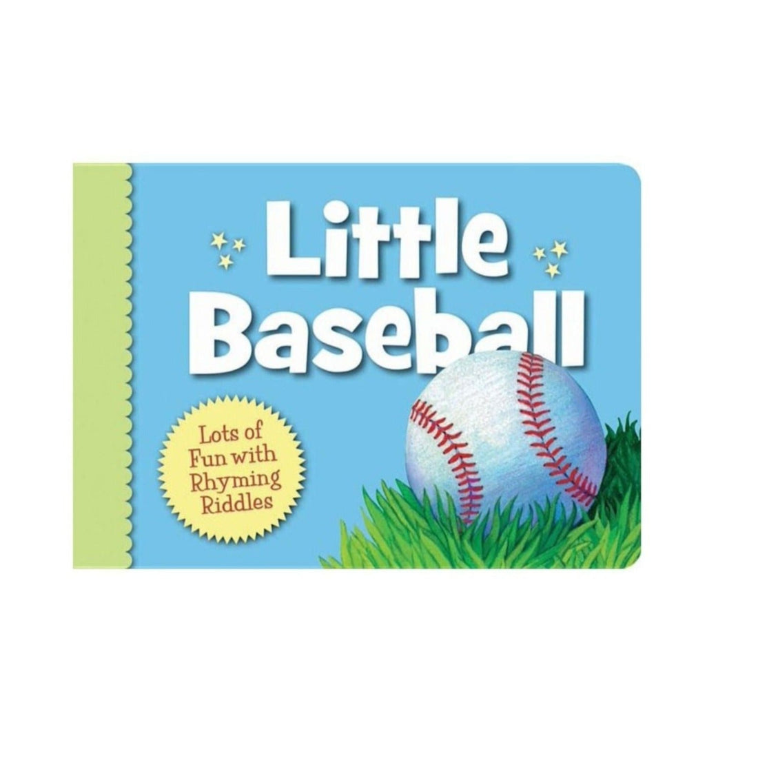 book cover with baseball on front