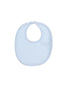 light blue bib