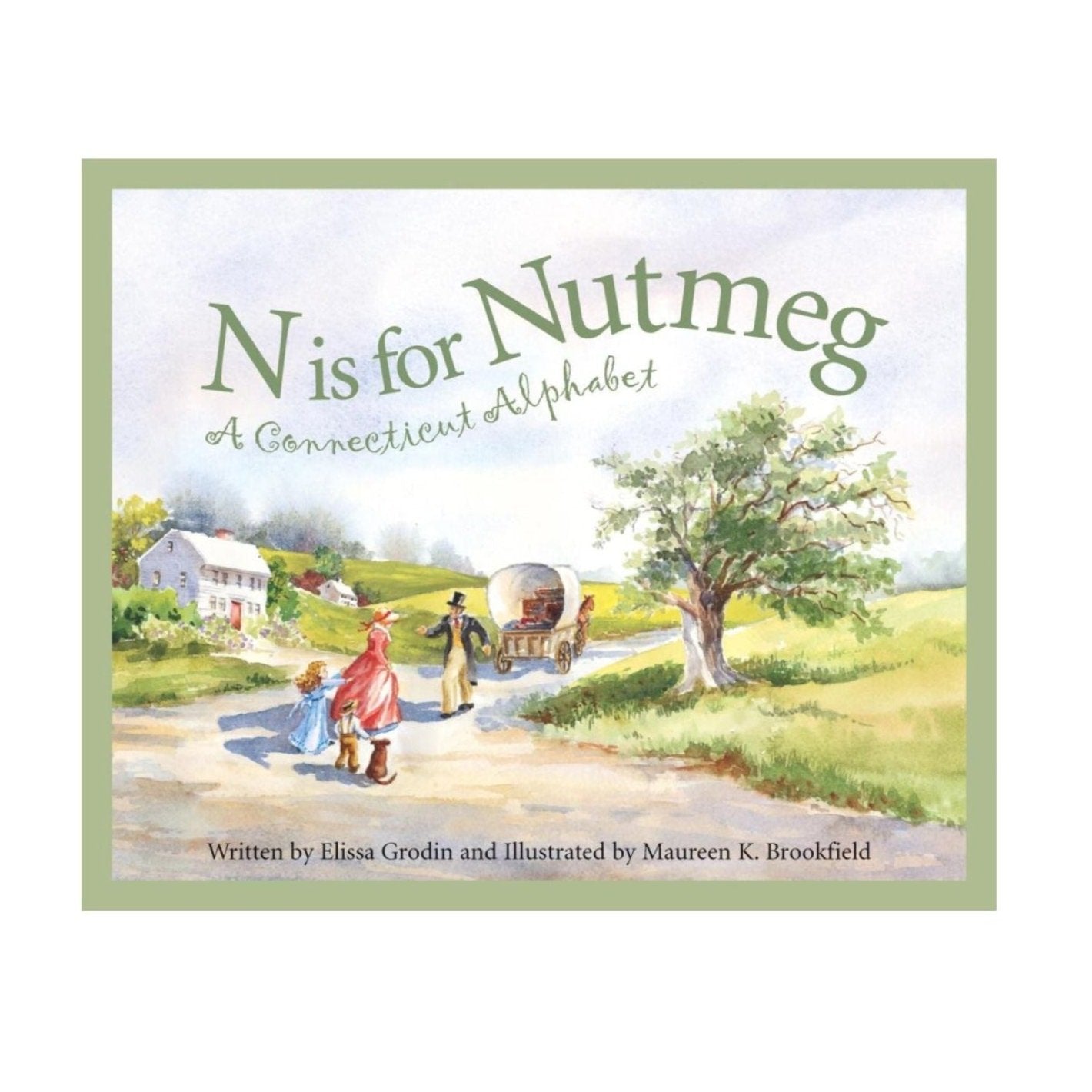 n is for nutmeg connecticut book