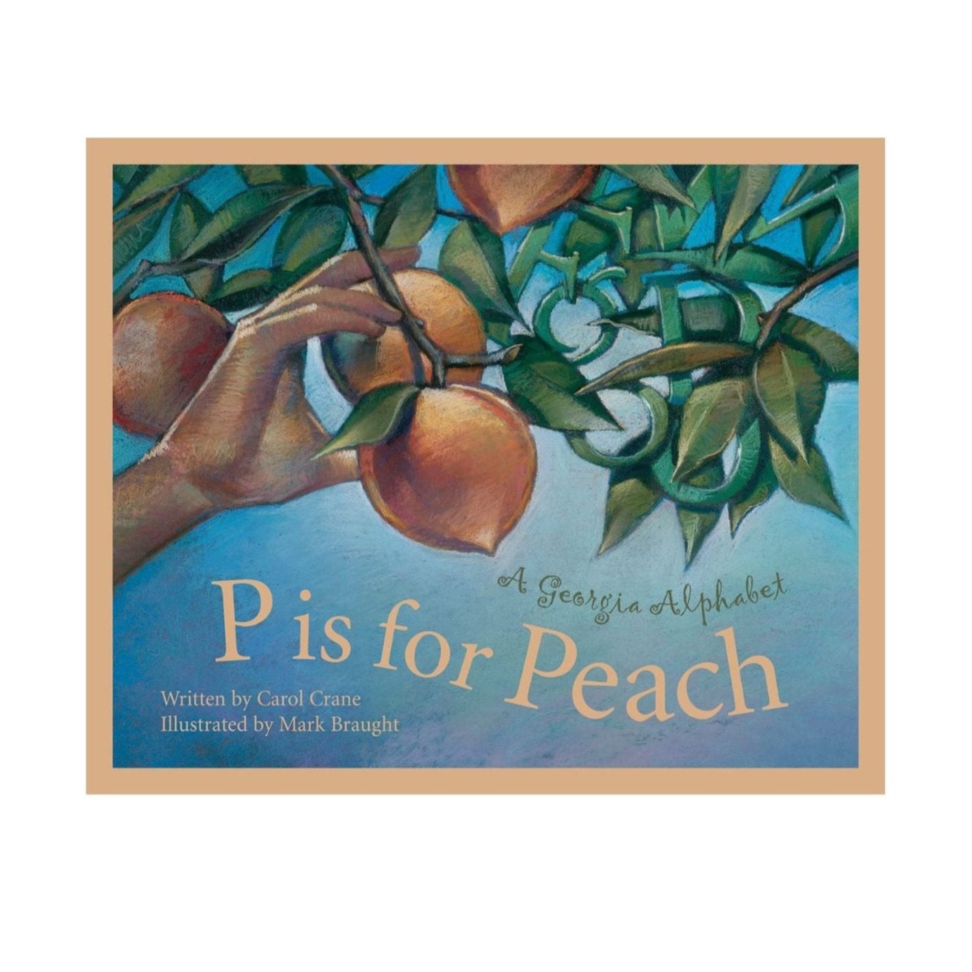 p is for peach book