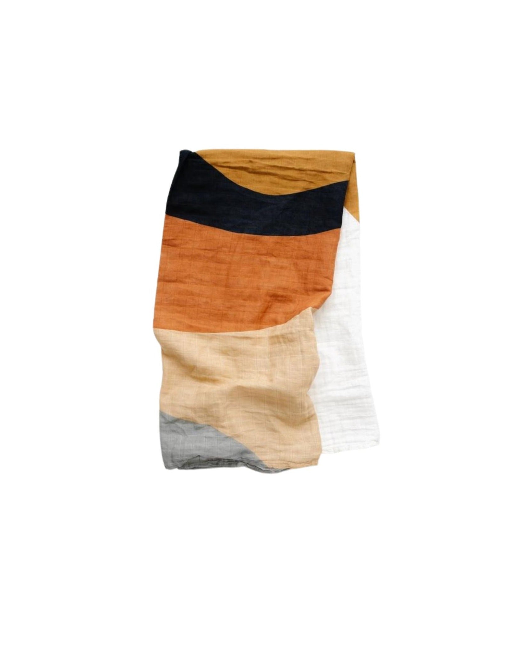 sunset swaddle blanket