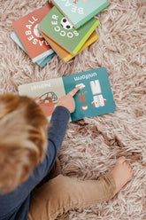 kid reading book